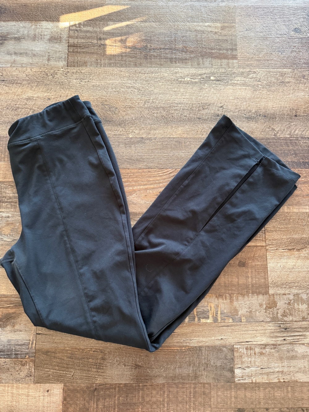 90 Degree by Reflex Split Hem Flare Leggings